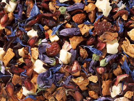 Früchtetee aromatisiert Blauer Granatapfel – Bild 2