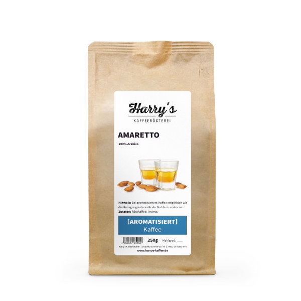Aromatisierter Kaffee Amaretto