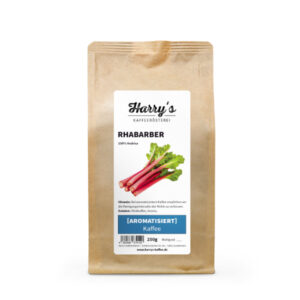 Aromatisierter Kaffee Rhabarber