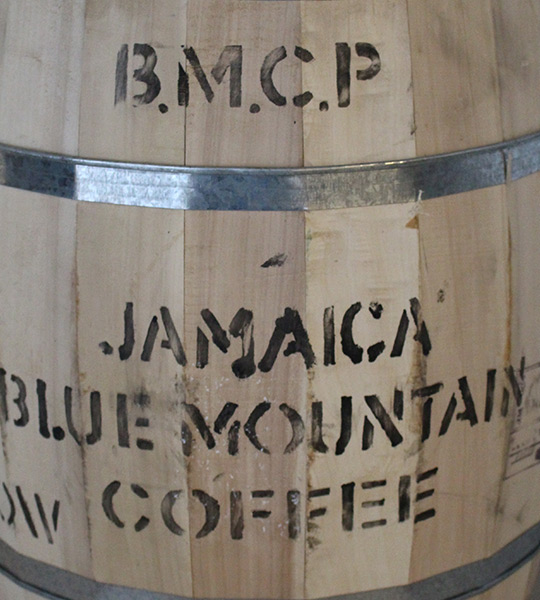 Holzfass aus Jamaica