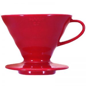 HARIO V60 Dripper 02 rot